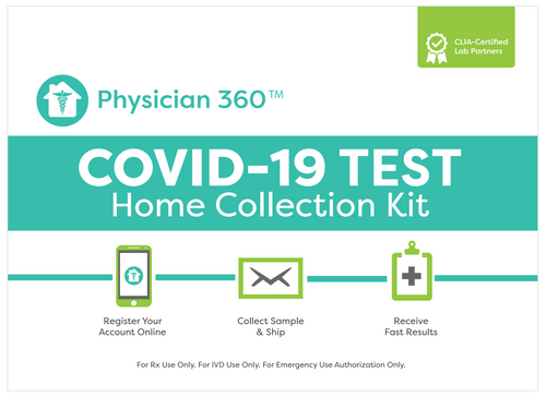 Reorder Only – COVID-19 PCR Saliva Test - 6 Pack